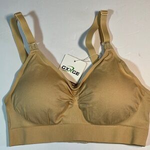 Women's Beige Nude Comfort Nursing Bra